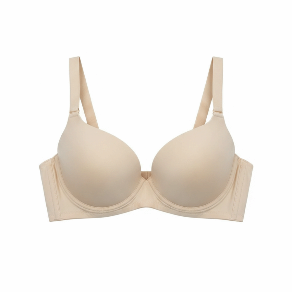 Seamless Underwear Women - Sujetador Push-Up Inalámbrico de Color Sólido