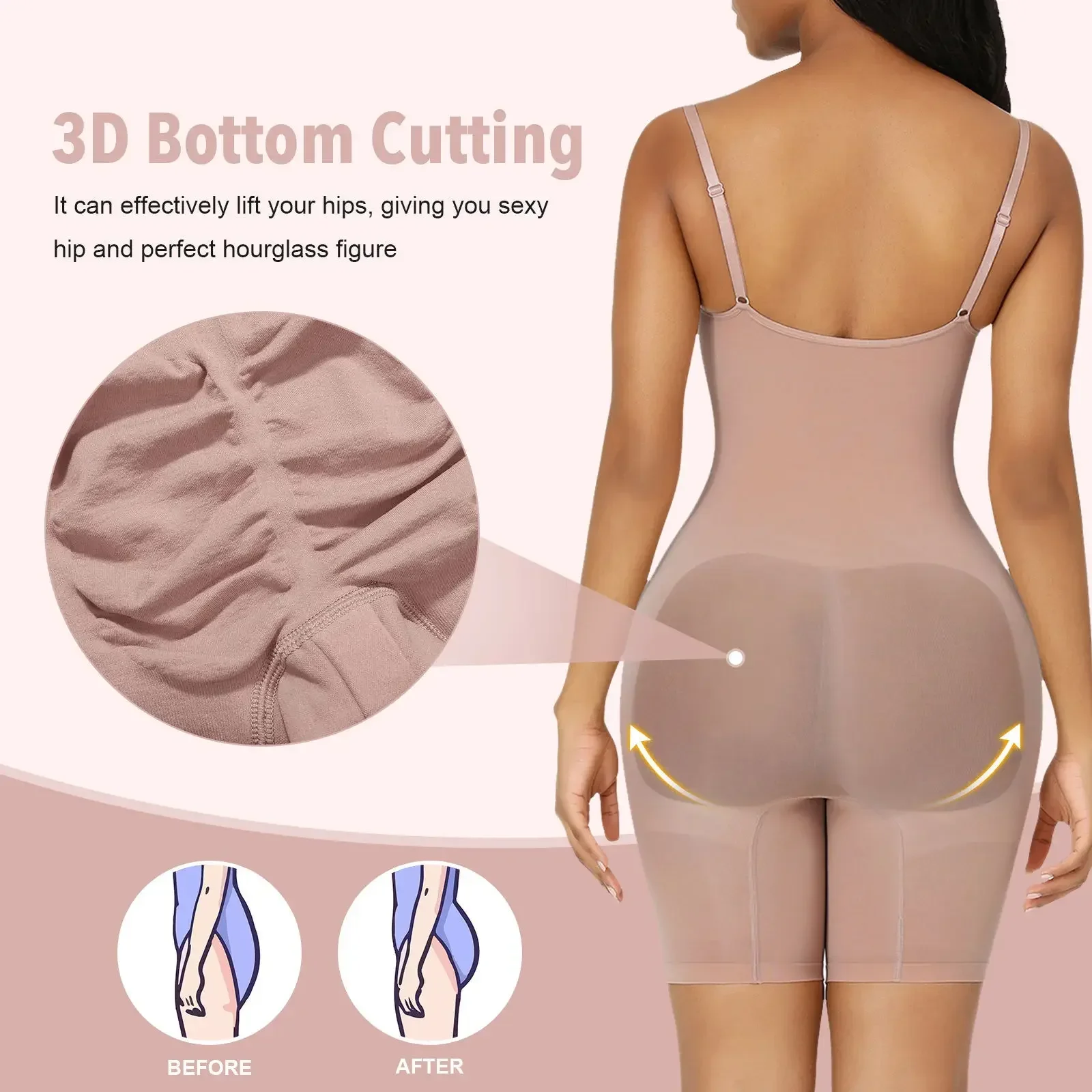 Body Moldeador de Una Pieza co - Shapewear Bodysuit Firm reseña y precio